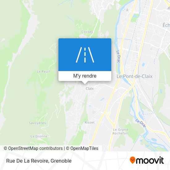 Rue De La Revoire plan