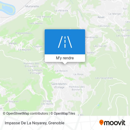 Impasse De La Noyarey plan
