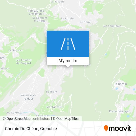 Chemin Du Chêne plan