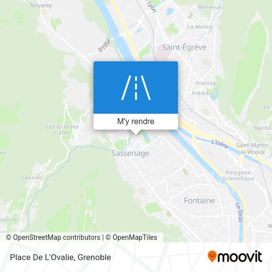 Place De L'Ovalie plan