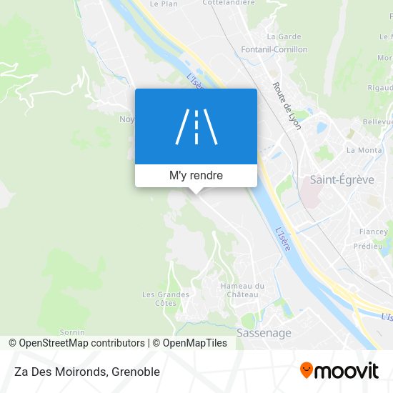 Za Des Moironds plan