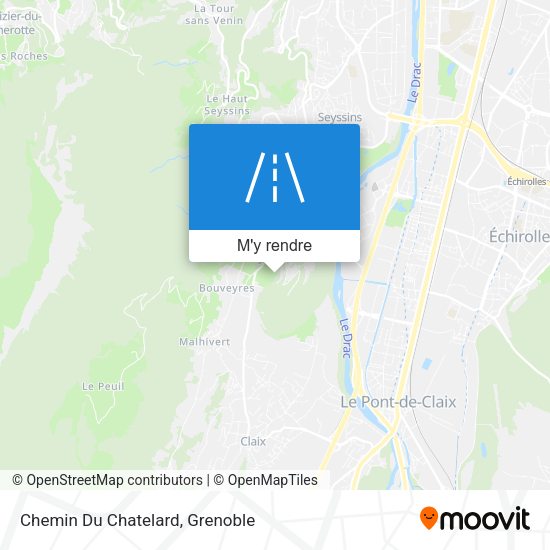 Chemin Du Chatelard plan