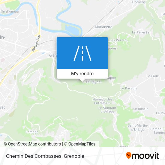 Chemin Des Combasses plan