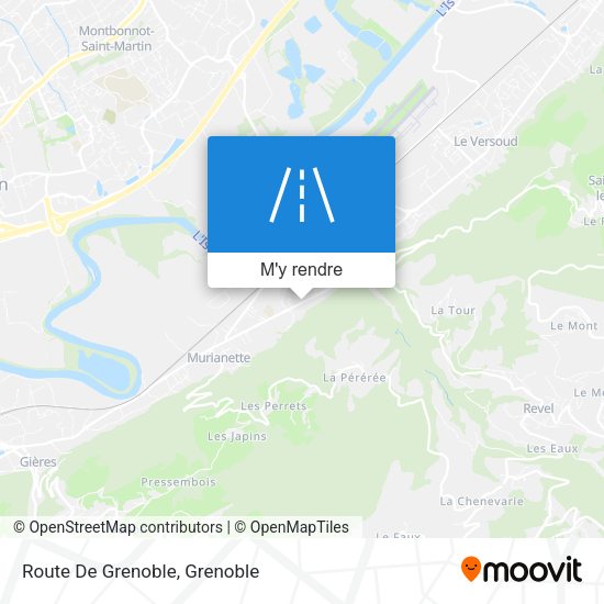 Route De Grenoble plan