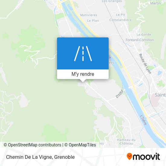 Chemin De La Vigne plan