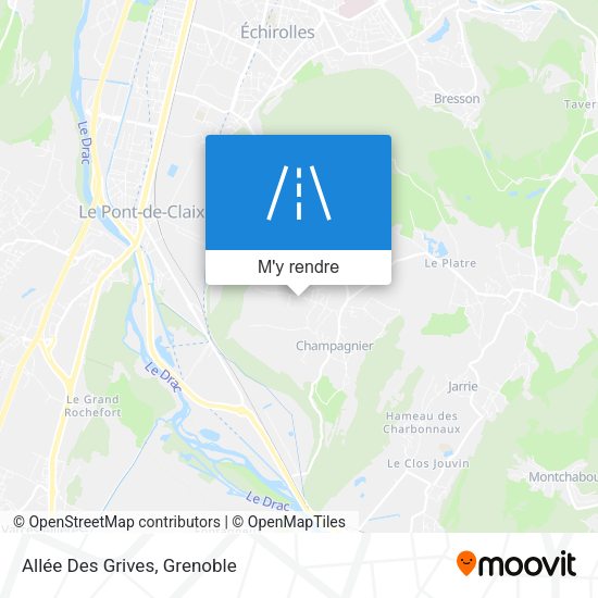 Allée Des Grives plan