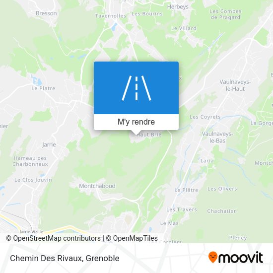 Chemin Des Rivaux plan