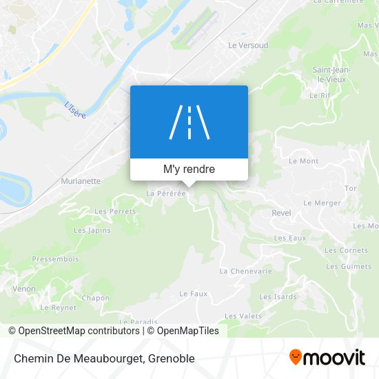 Chemin De Meaubourget plan