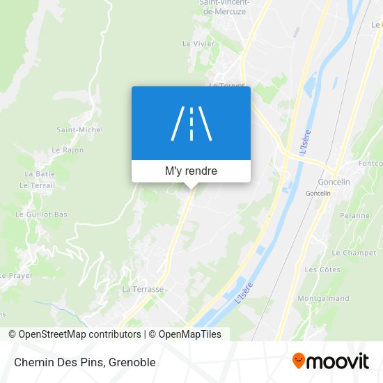 Chemin Des Pins plan