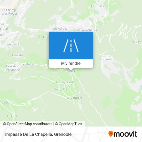 Impasse De La Chapelle plan