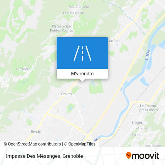 Impasse Des Mésanges plan