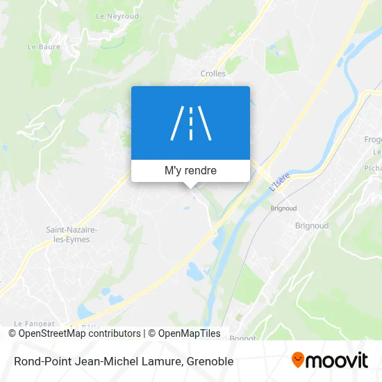 Rond-Point Jean-Michel Lamure plan