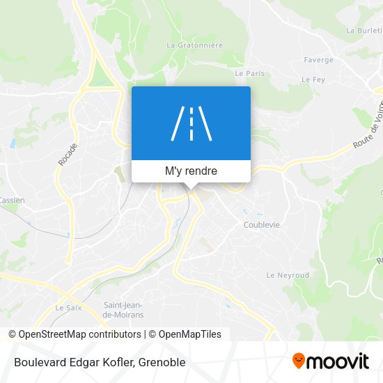 Boulevard Edgar Kofler plan
