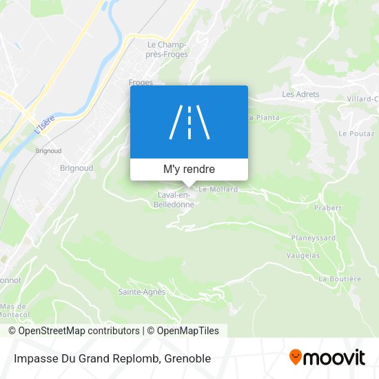 Impasse Du Grand Replomb plan