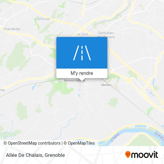 Allée De Chalais plan