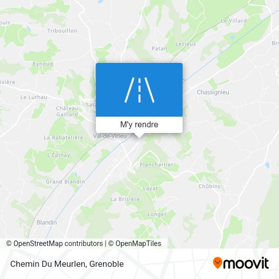 Chemin Du Meurlen plan