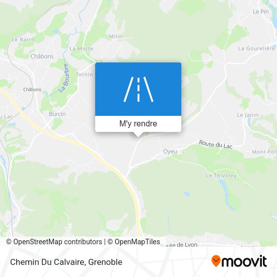 Chemin Du Calvaire plan