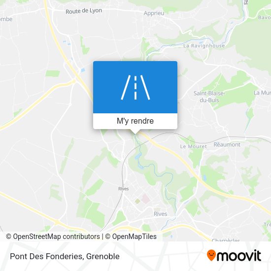 Pont Des Fonderies plan