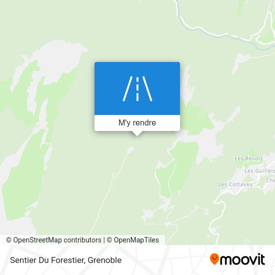 Sentier Du Forestier plan