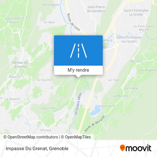 Impasse Du Grenat plan