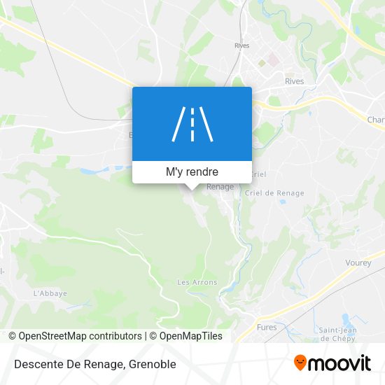 Descente De Renage plan