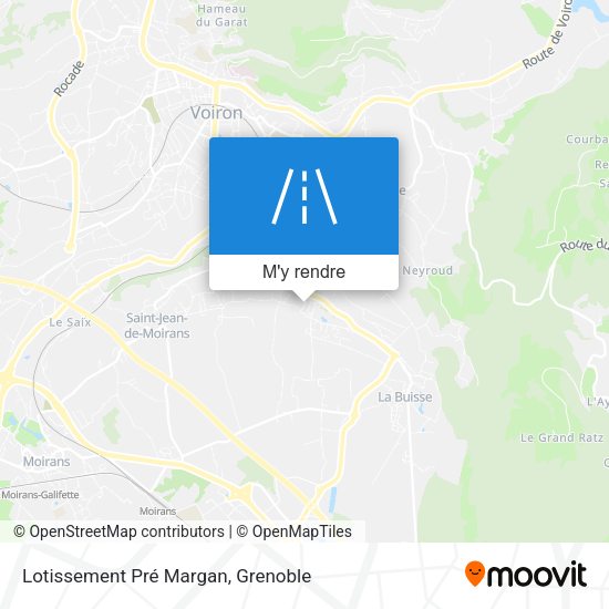 Lotissement Pré Margan plan
