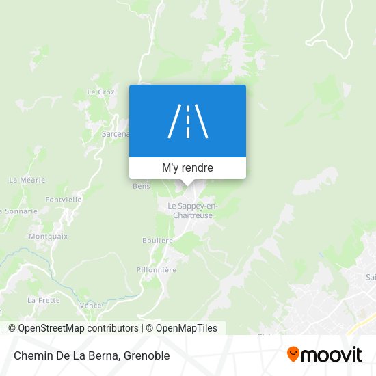 Chemin De La Berna plan