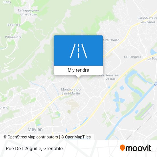 Rue De L'Aiguille plan