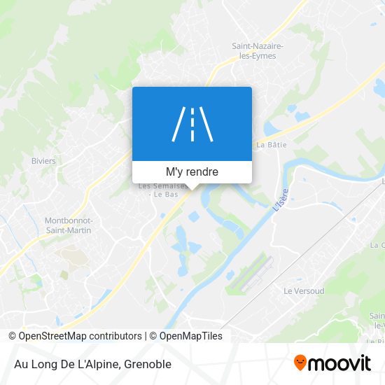 Au Long De L'Alpine plan