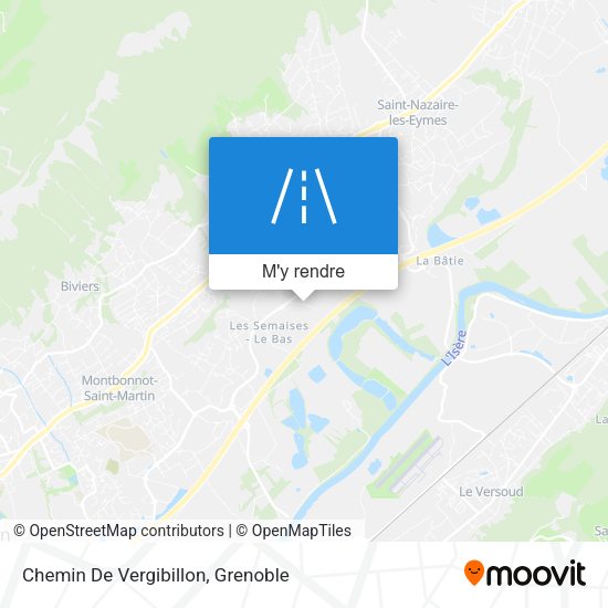 Chemin De Vergibillon plan