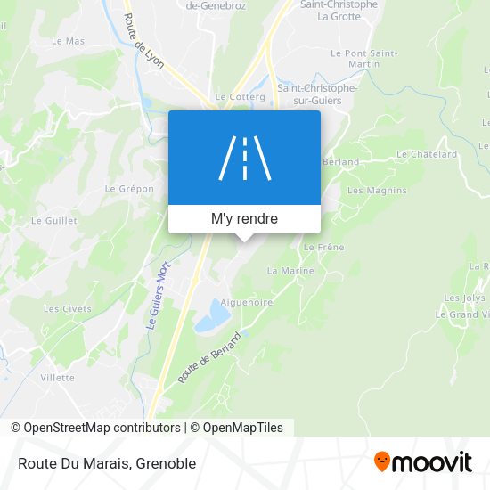 Route Du Marais plan
