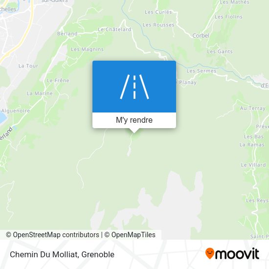 Chemin Du Molliat plan