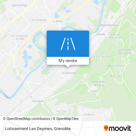Lotissement Les Deymes plan