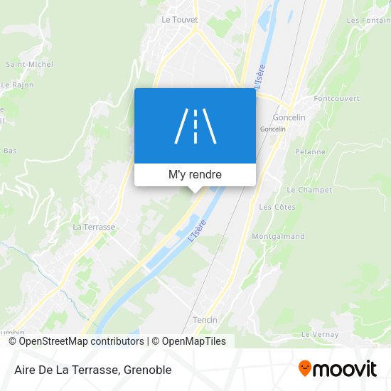 Aire De La Terrasse plan