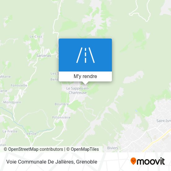 Voie Communale De Jallères plan