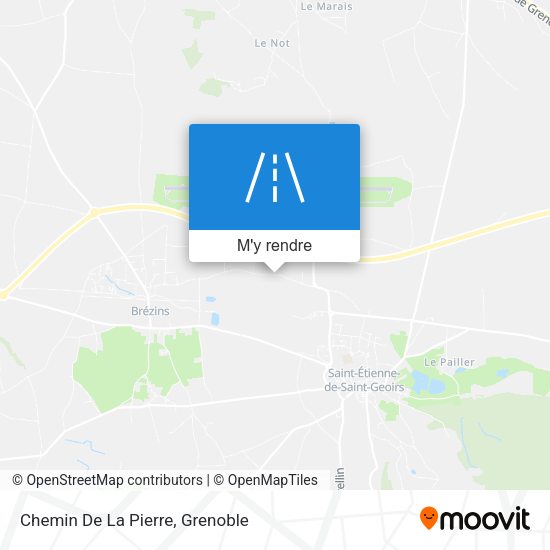 Chemin De La Pierre plan