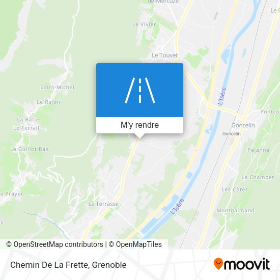 Chemin De La Frette plan