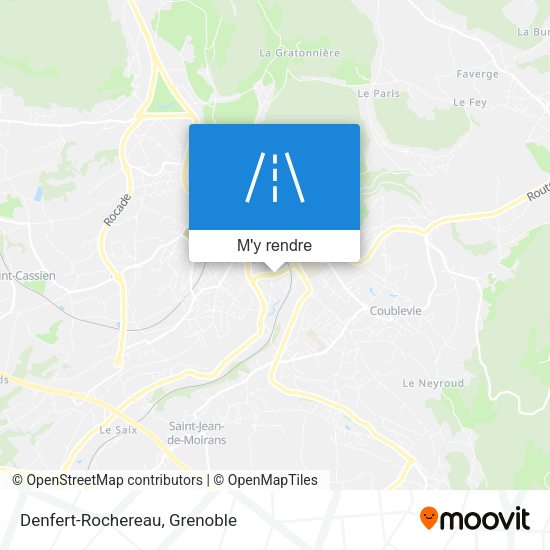 Denfert-Rochereau plan