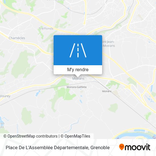 Place De L'Assemblée Départementale plan