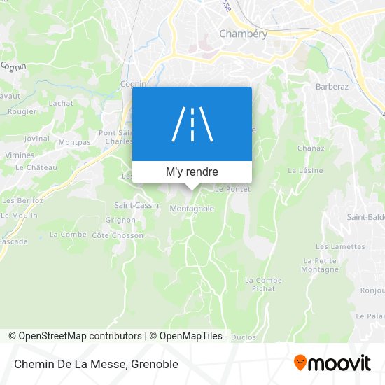 Chemin De La Messe plan