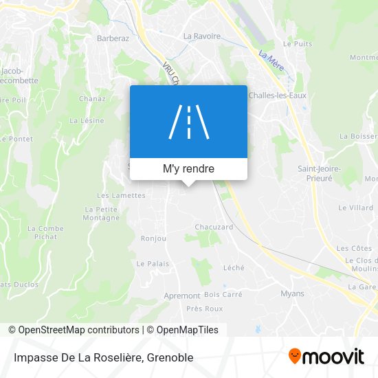 Impasse De La Roselière plan