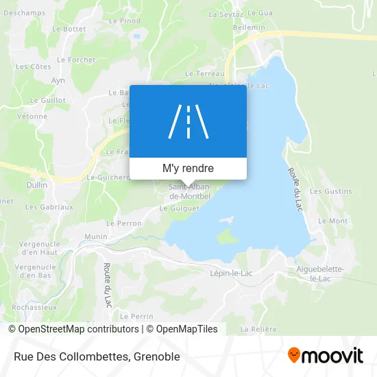 Rue Des Collombettes plan