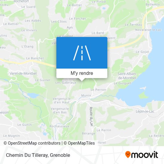 Chemin Du Tilleray plan