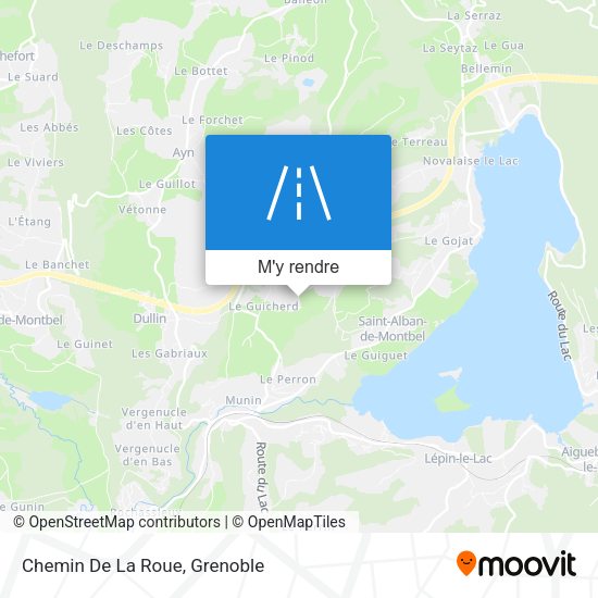 Chemin De La Roue plan