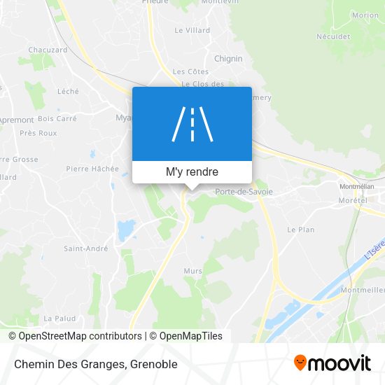 Chemin Des Granges plan