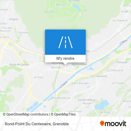 Rond-Point Du Centenaire plan