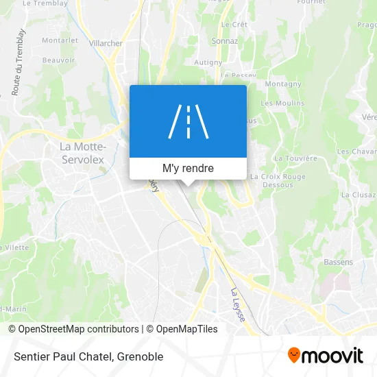 Sentier Paul Chatel plan