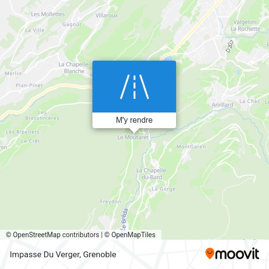 Impasse Du Verger plan