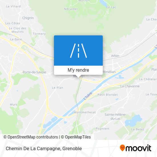 Chemin De La Campagne plan