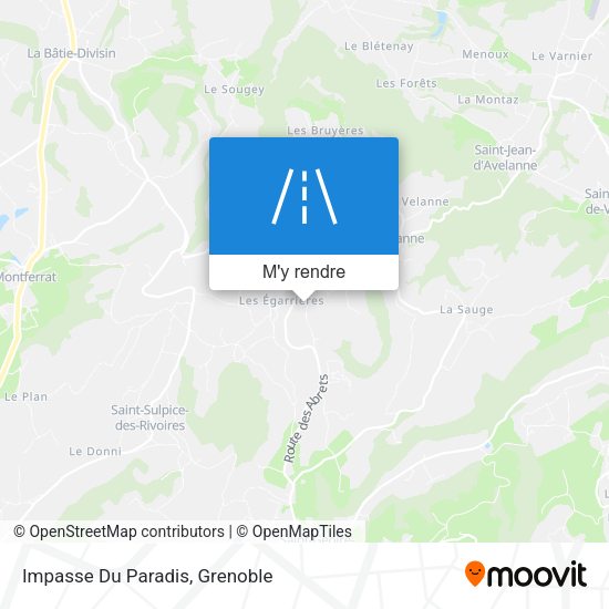 Impasse Du Paradis plan